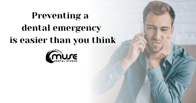 Blog banner: Preventing A Dental Emergency