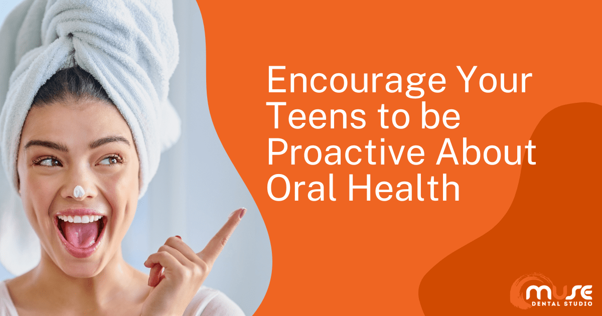 Blog banner: teens and oral health