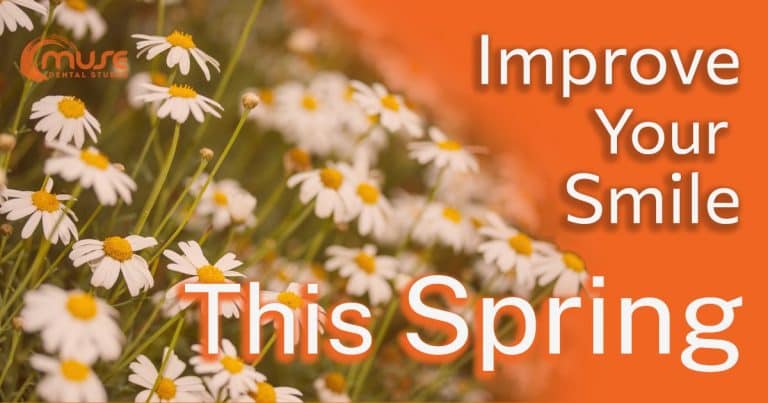 Blog banner: Improve your smile this spring