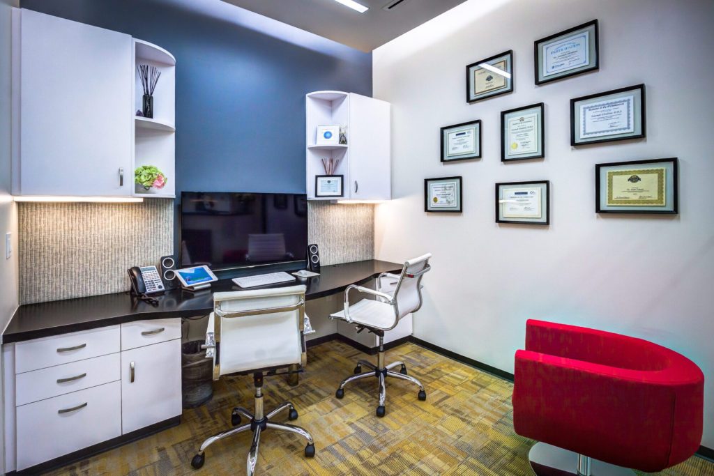 Interior of Muse Dental Studio